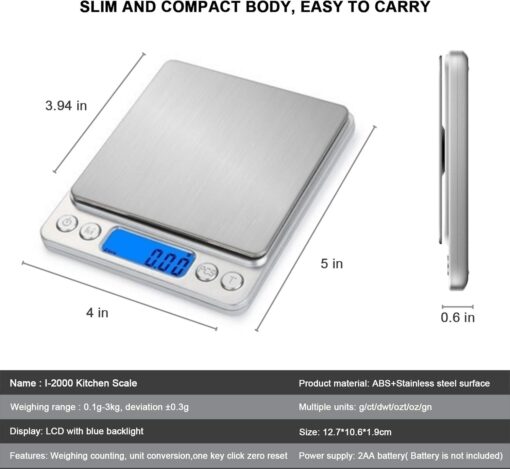 Professional Digital Table Top Scale - Image 4