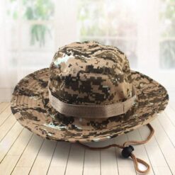 Camouflage sun hat