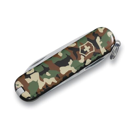 Victorinox Swiss Army Sd Classic camoflag green like new - Image 3