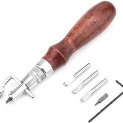 5in1 Leather Tool Leather Edging Cutter