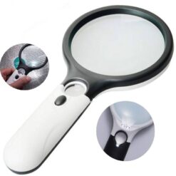 Hand-held Magnifier 3LED light