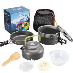 Cooking set out-of-doors