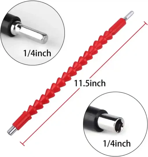 Orange Electric Drill Tools Flexible Shaft Bits - Image 5