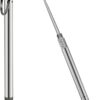 Silver Titanium Toothpicks Keychain Brass
