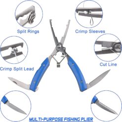 Split Ring Pliers for Fishing Lures