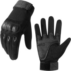 long gloves black tactical