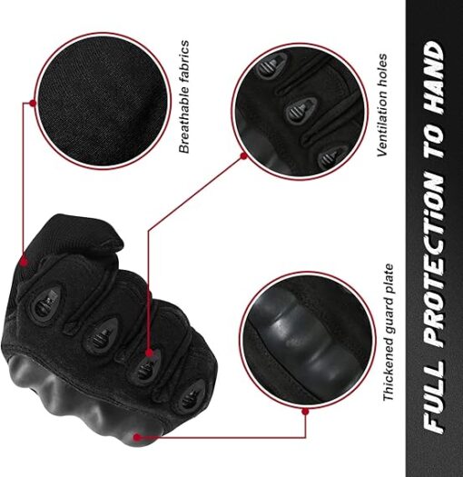 olive gloves tactical - Image 2
