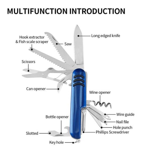 Blue 13 in 1 multifunction - Image 3