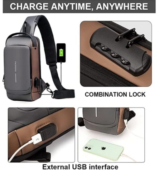 Shoulder bag usb - Image 8