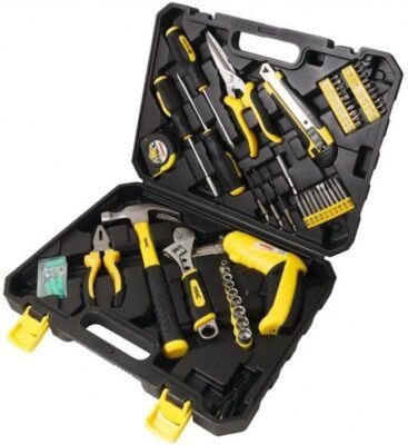 WMC TOOLS Tool Bag 110pcs + Drill 3.6V