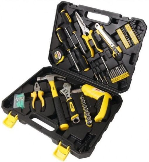 WMC TOOLS Tool Bag 110pcs + Drill 3.6V