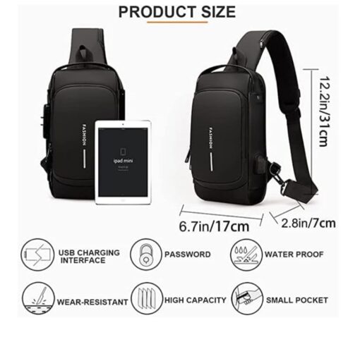 Shoulder bag usb - Image 3