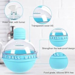 bulb ice hockey mold baby blue