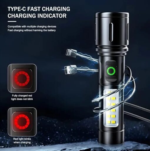 Cob Flashlight Power Style - Image 9