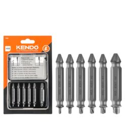 Kendo 6 pc screw extractor