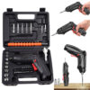 Electric Screw Driver 1300mAh Rechargeable Battery 3.6V