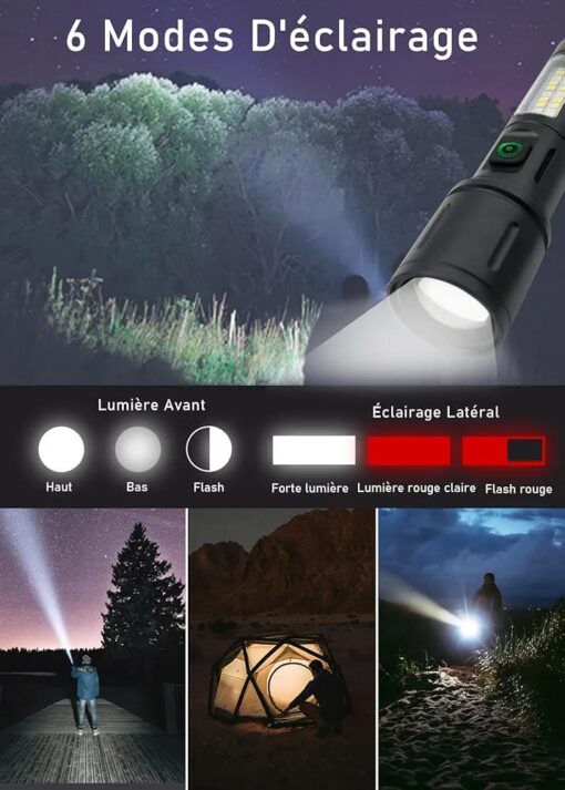 Cob Flashlight Power Style - Image 10