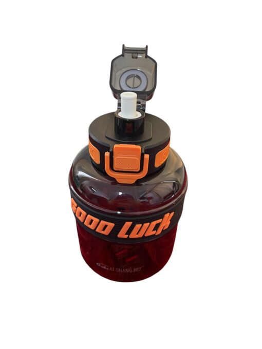 Orange sports water bottle - Image 5