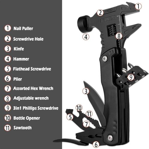 Hammer 16 In 1 Multi Tool Pliers - Image 4