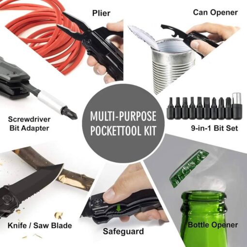 Black Pocket Multi-tools - Image 12