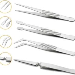 4-Piece Tweezers Set