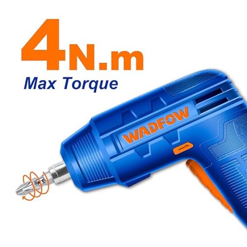 WADFOW Cordless Screwdriver, 4V - Image 5