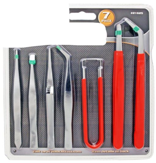 Tweezers Set 7 pcs - Image 6