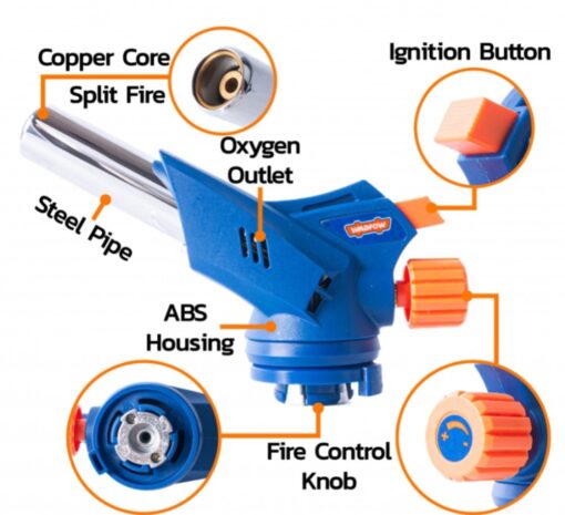 Wadfow Multi-Purpose Flame Gun Camping - Image 4