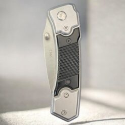 mini silver folding kf