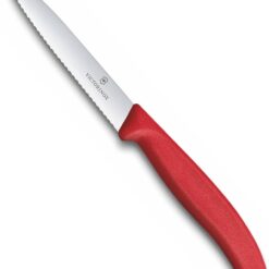 Victorinox Swiss Classic Spear Tip, Serrated, Red Paring Kf