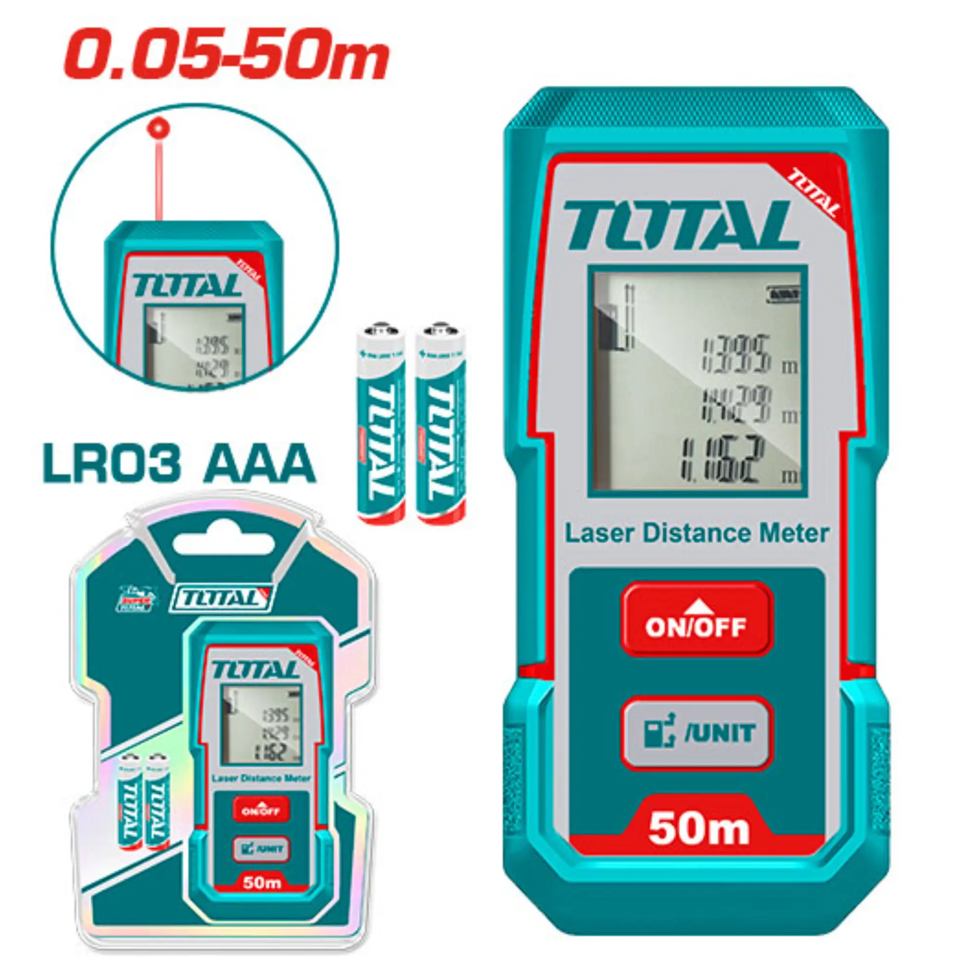 total laser distance detector tmt55016