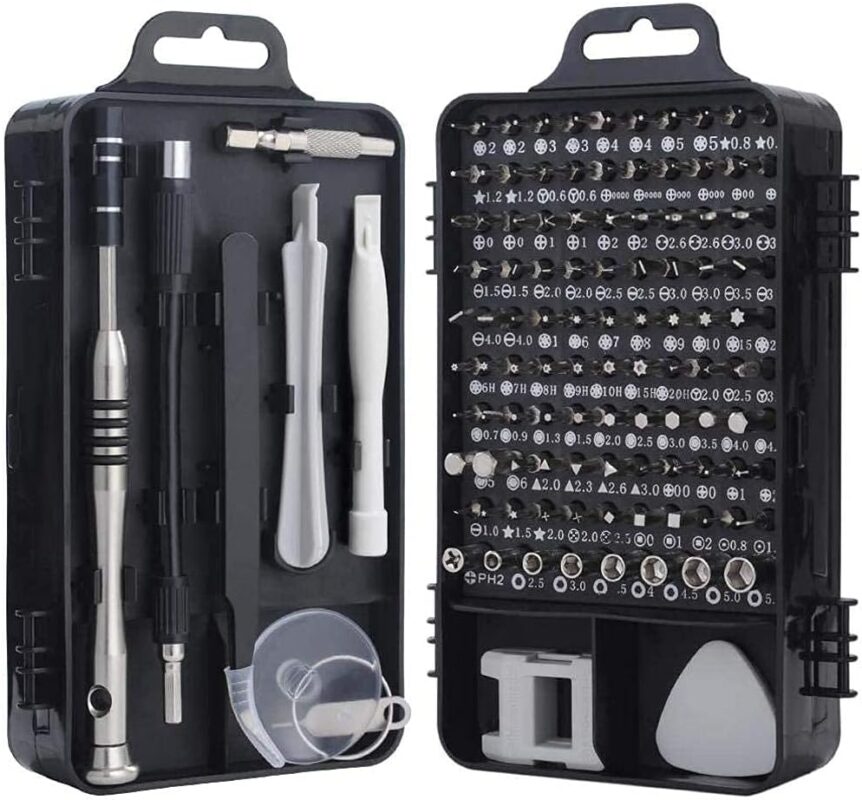 115 in 1 Screwdriver Set: Magnetic Precision Bit Kit – IStores