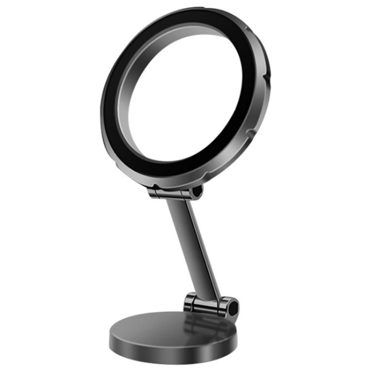 Rotating Folding Magnetic Phone Holder Dashboard Suction Cup Car Mount(black ) - Image 2