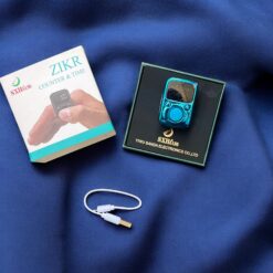 Blue LCD Digital Electronic Tally Counter  Finger Ring Counter