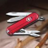 Victorinox Classic SD translucent red