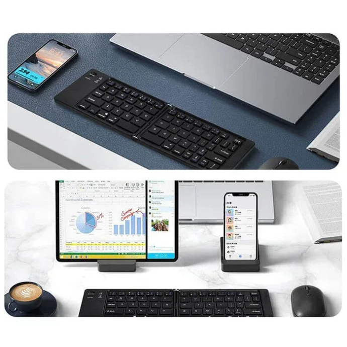 Folding Mini Bluetooth Keyboard - Image 2