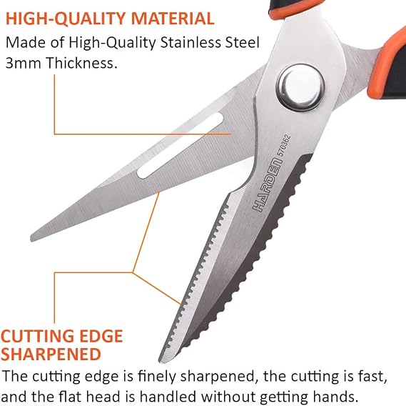 Harden Multi-Purpose Stainless Steel Scissors - Image 2