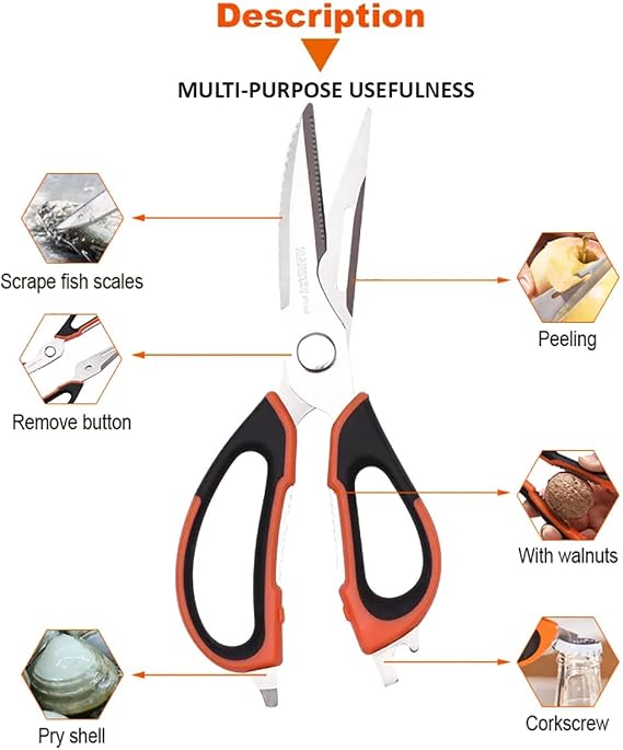 Harden Multi-Purpose Stainless Steel Scissors - Image 4
